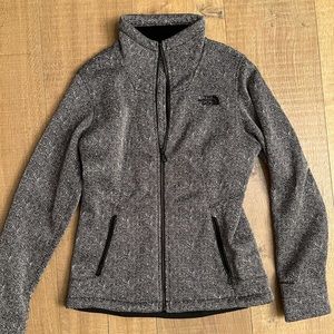 North Face Fleece Full Zip Up.  Long Sleeve Jacket size small.